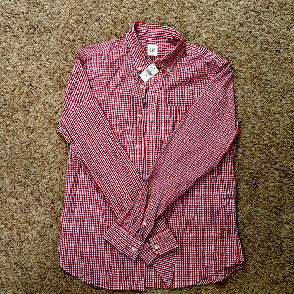 Gap men’s medium button down shirt NWT